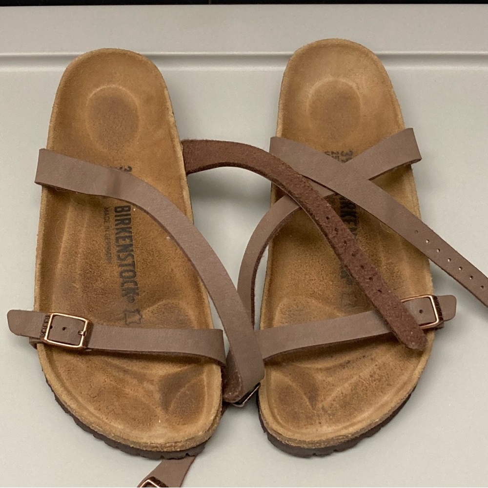 Birkenstock Tan Leather Sandals